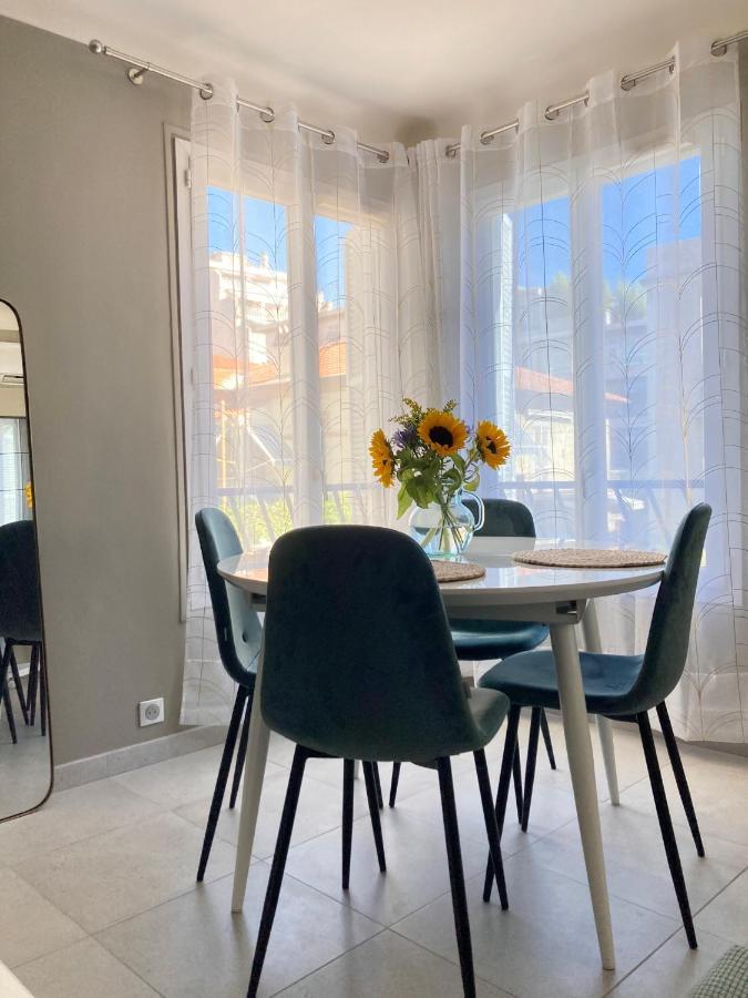 Nice West Cosy Flat Balcony, Near Airport, Train, Beach, Public Transport, Supermarket, Comfortable And Well Equipped Apartment ภายนอก รูปภาพ